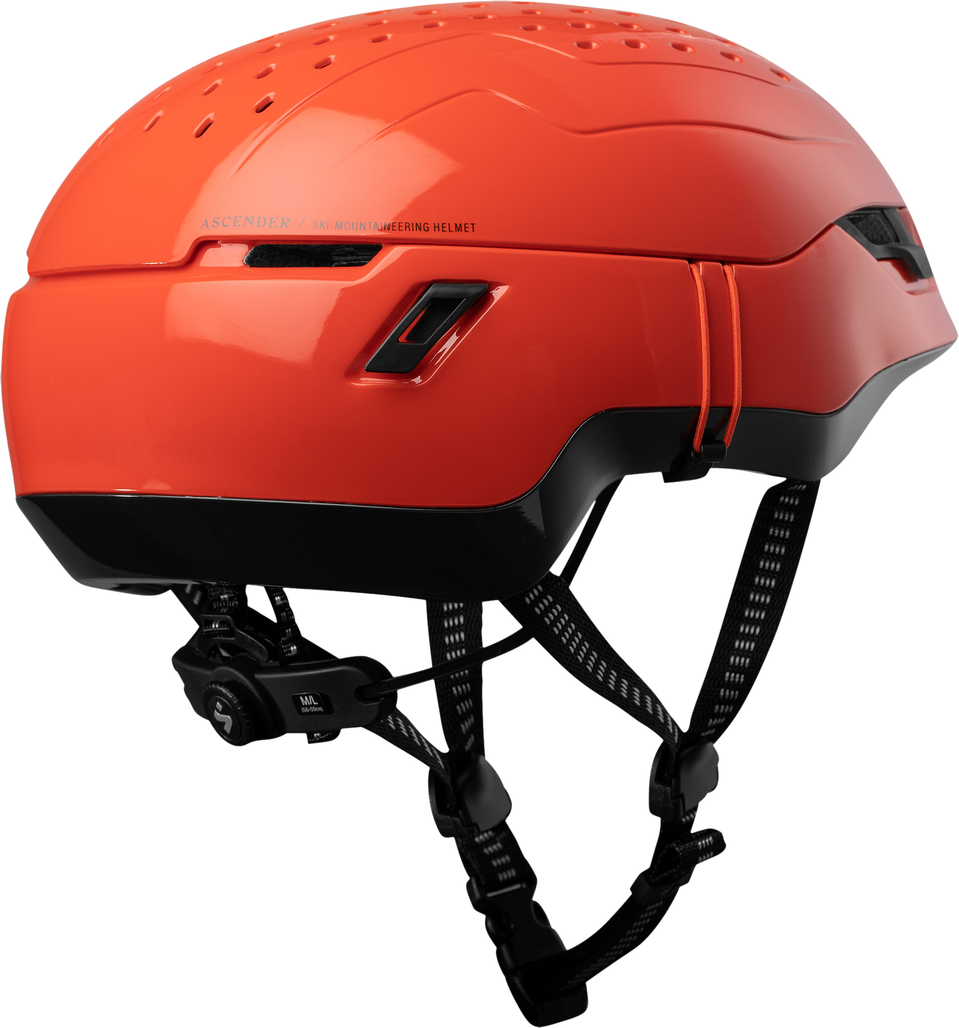 Ascender Mips Helmet - Gloss Flame Orange