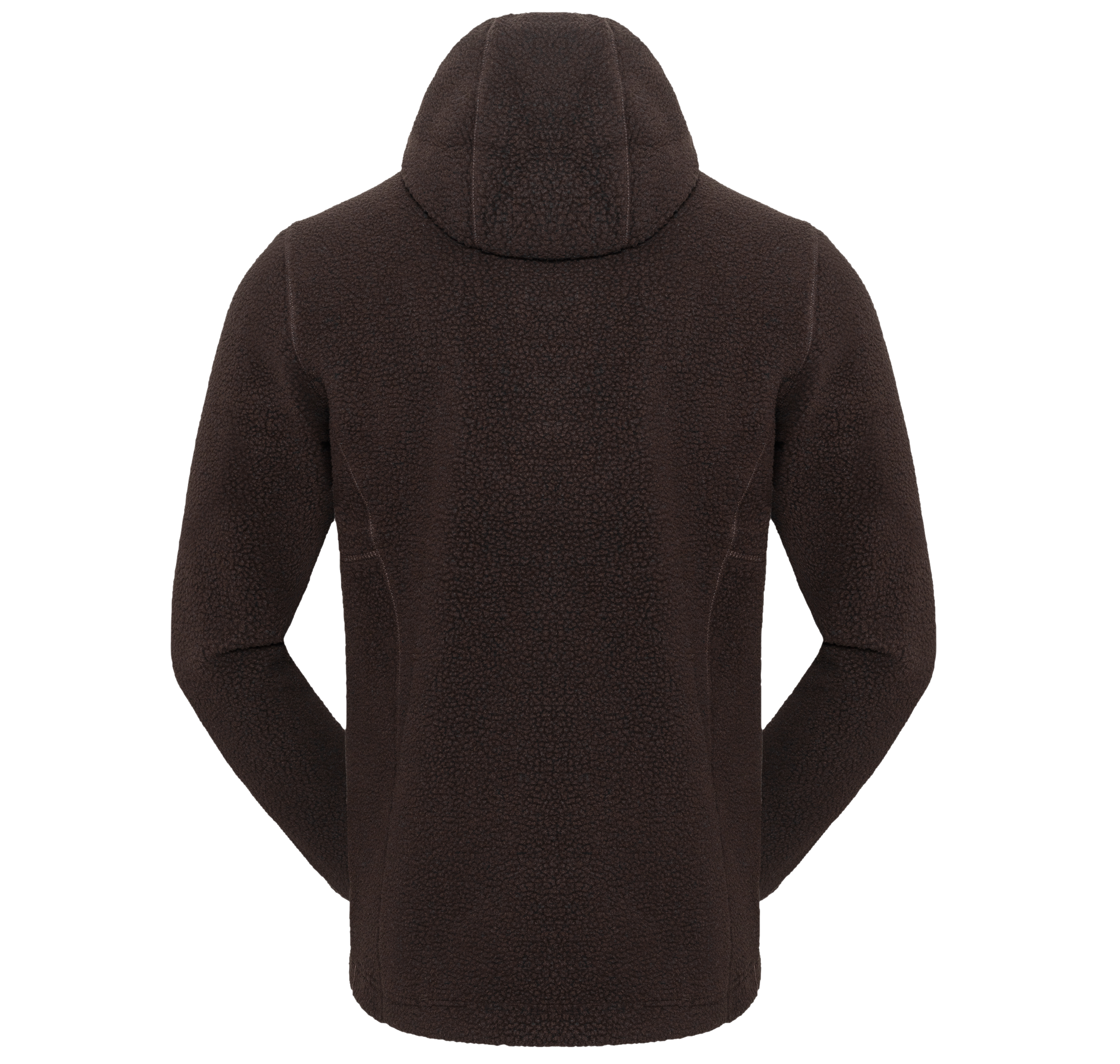 Alaska Fleece Hoodie Brown